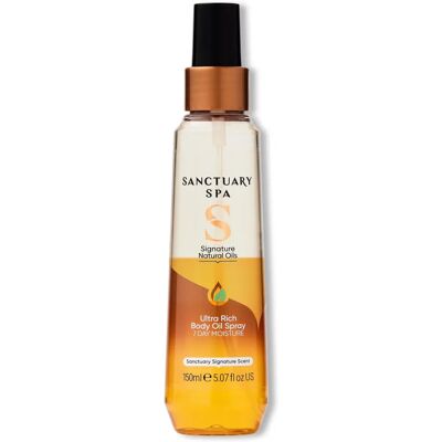 Spray Huile Corps Signature Natural Oils de Sanctuary Spa - Huile pour le corps - Publicité Spray Huile Corps Signature Natural Oils de Sanctuary Spa - Huile pour le corps - Publicité