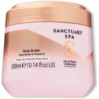 Sanctuary Lily & Rose Body Butter 300 ml Sanctuary Lily & Rose Body Butter 300 ml