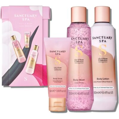 Sanctuary Spa Lily & Rose Geschenkset - Körperpflege Sanctuary Spa Lily & Rose Geschenkset - Körperpflege
