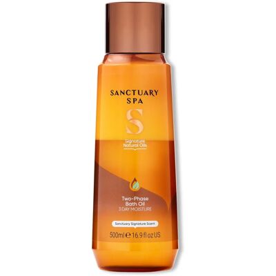 Sanctuary Spa Signature Natural Oils - Huile de Bain - Douceur et Parfum - Publicité Sanctuary Spa Signature Natural Oils - Huile de Bain - Douceur et Parfum - Publicité