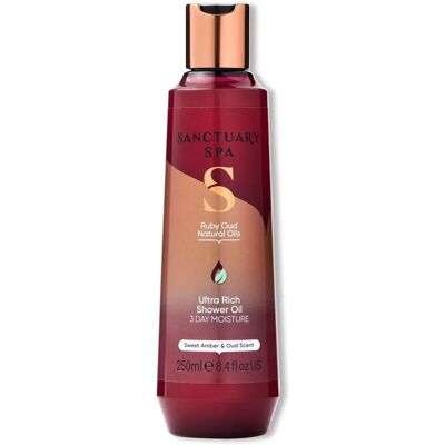 Sanctuary Spa Ruby Oud Nourishing Shower Oil - Shower Oil Sanctuary Spa Ruby Oud Nourishing Shower Oil - Shower Oil