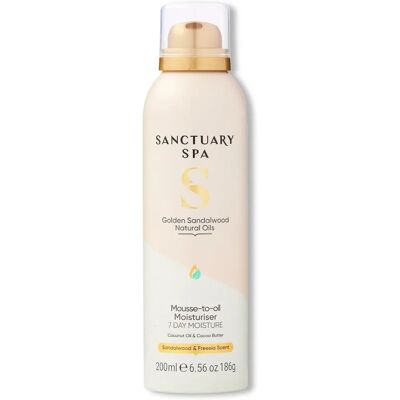 Sanctuary Spa Golden Sandalwood Moisturiser - Nourishing, 200ml Sanctuary Spa Golden Sandalwood Moisturiser - Nourishing, 200ml