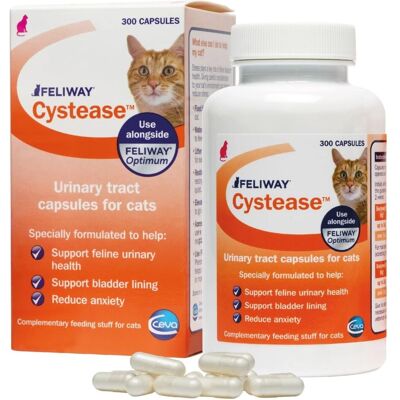 Feliway Cystease Cat Tablets - Supports feline bladder health Feliway Cystease Cat Tablets - Supports feline bladder health