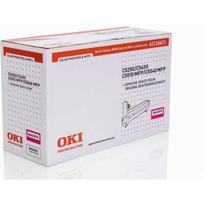 OKI Magenta Trommel - 42126671 - Für C 5250 Serie OKI Magenta Trommel - 42126671 - Für C 5250 Serie