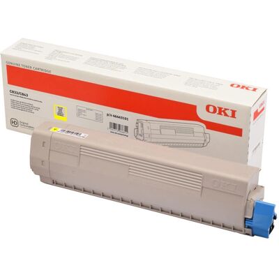 OKI 46443101 Gele Hoge Capaciteit Toner OKI 46443101 Gele Hoge Capaciteit Toner