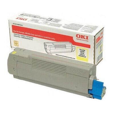 OKI 46471101 Gelb OEM Tonerpatrone - Kompatibel mit OKI C 823/833 OKI 46471101 Gelb OEM Tonerpatrone - Kompatibel mit OKI C 823/833
