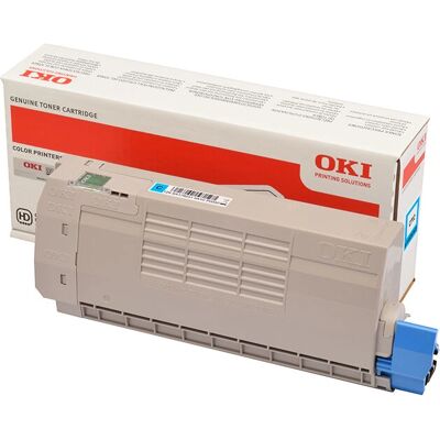 OKI 46507615 Cyan Toner - Printercartridge voor C712 OKI 46507615 Cyan Toner - Printercartridge voor C712