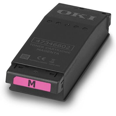 OKI 09006128 Magenta Toner - 6000 Sider til C650 OKI 09006128 Magenta Toner - 6000 Sider til C650
