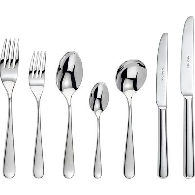 Arthur Price Pisa Stainless Steel Cutlery Set - 42 Piece for 6 People Arthur Price Pisa Stainless Steel Cutlery Set - 42 Piece for 6 People