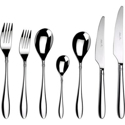 Arthur Price Signature Henley Stainless Steel 84 Piece Cutlery Set - Silver - Cutlery Set Arthur Price Signature Henley Stainless Steel 84 Piece Cutlery Set - Silver - Cutlery Set