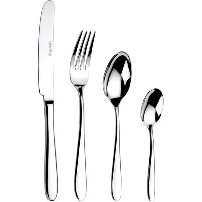 Arthur Price Willow Stainless Steel 24 Piece Cutlery Set - Silver Arthur Price Willow Stainless Steel 24 Piece Cutlery Set - Silver