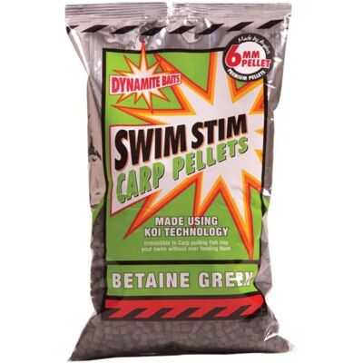 Pellets de Carpa Betain Green de Dynamite Baits 6mm Pellets de Carpa Betain Green de Dynamite Baits 6mm
