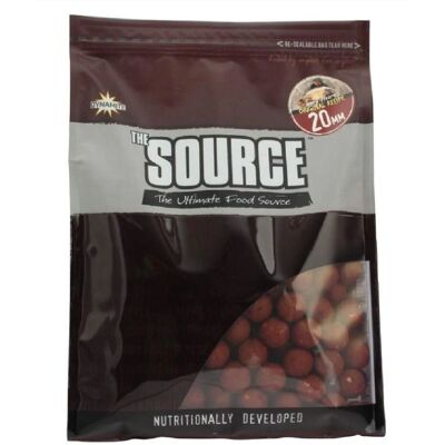 Dynamite Baits Source Boilies - High Protein Fishmeal, Red, 18mm, 1kg Dynamite Baits Source Boilies - High Protein Fishmeal, Red, 18mm, 1kg