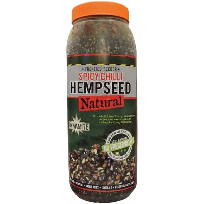 Dynamite Baits Frenzied Chilli Hempseed Jar 2,5L - Fischköder Dynamite Baits Frenzied Chilli Hempseed Jar 2,5L - Fischköder