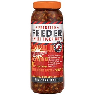 Dynamite Baits Frenzied Chilli Noix d'alimentation - 2,5L Appât de pêche - Publicité Dynamite Baits Frenzied Chilli Noix d'alimentation - 2,5L Appât de pêche - Publicité