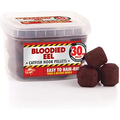 Dynamite Baits Bloodied Eel Catfish Hook Pellets - 30 mm Dynamite Baits Bloodied Eel Catfish Hook Pellets - 30 mm