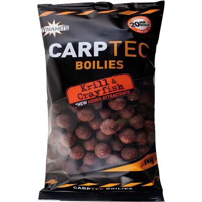 Dynamite Baits Carp Tec Boilie 1kg 15mm - Krill & Flusskrebs Dynamite Baits Carp Tec Boilie 1kg 15mm - Krill & Flusskrebs
