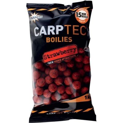 Dynamite Baits Carp Tec Boilie 1kg - Erdbeere Dynamite Baits Carp Tec Boilie 1kg - Erdbeere