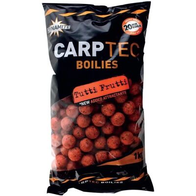 Dynamite Baits CarpTec 1 kg Tutti Frutti Boilies Dynamite Baits CarpTec 1 kg Tutti Frutti Boilies
