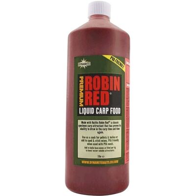 Dynamite Baits Liquide Robin Red - Additif pour amorces de carpe 1L - Publicité Dynamite Baits Liquide Robin Red - Additif pour amorces de carpe 1L - Publicité