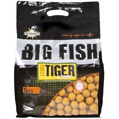 Dynamite Baits Sweet Tiger & Corn Boilies - 5kg Dynamite Baits Sweet Tiger & Corn Boilies - 5kg