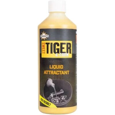 Atractante líquido Sweet Tiger & Maíz de Dynamite Baits - 500ml Atractante líquido Sweet Tiger & Maíz de Dynamite Baits - 500ml
