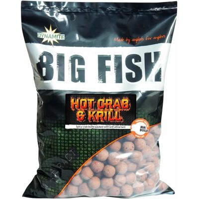 Dynamite Baits Big Fish Hot Crab Krill 5kg - Boilies Dynamite Baits Big Fish Hot Crab Krill 5kg - Boilies