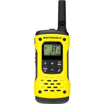 Motorola T92 H2O Walkie-Talkie - Yellow & Black - two-way radio Motorola T92 H2O Walkie-Talkie - Yellow & Black - two-way radio