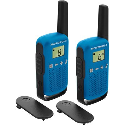 Motorola T42 Talkie Walkie - 16 Canaux, Écran LCD, 4 km Motorola T42 Talkie Walkie - 16 Canaux, Écran LCD, 4 km