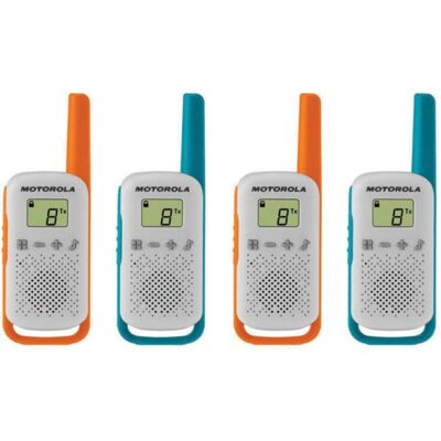 Motorola T42 Two-Way Radio - 16 Channels, Multicolour, Lightweight Motorola T42 Two-Way Radio - 16 Channels, Multicolour, Lightweight