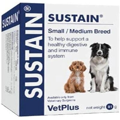 VetPlus Sustain Cani - Razza Piccola/Media (30 Bustine) VetPlus Sustain Cani - Razza Piccola/Media (30 Bustine)