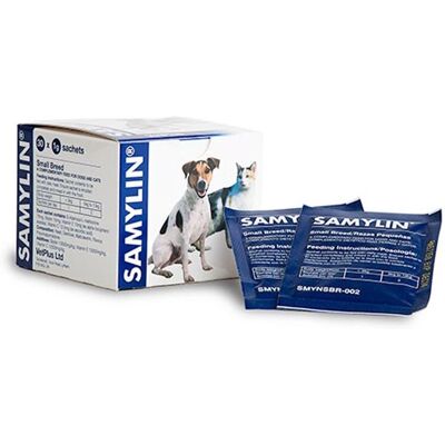 VetPlus Samylin Leberprotektor für kleine Hunde & Katzen - 30 Beutel VetPlus Samylin Leberprotektor für kleine Hunde & Katzen - 30 Beutel