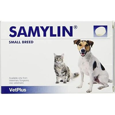 VetPlus Samylin - for small breed dogs and cats 30 cps VetPlus Samylin - for small breed dogs and cats 30 cps