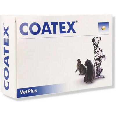 VetPlus Coatex EFA Essential Fatty Acid Skin & Coat Supplement - 60 Capsules VetPlus Coatex EFA Essential Fatty Acid Skin & Coat Supplement - 60 Capsules