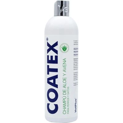 VetPlus Coatex Champú de Aloe y Avena - Piel sensible - 500ml VetPlus Coatex Champú de Aloe y Avena - Piel sensible - 500ml