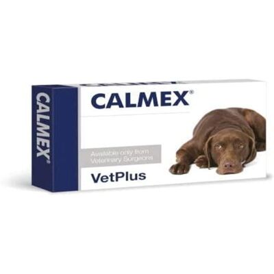 VetPlus Calmex pour Chiens - Comprimés Anti-Stress - 60 pcs - Publicité VetPlus Calmex pour Chiens - Comprimés Anti-Stress - 60 pcs - Publicité
