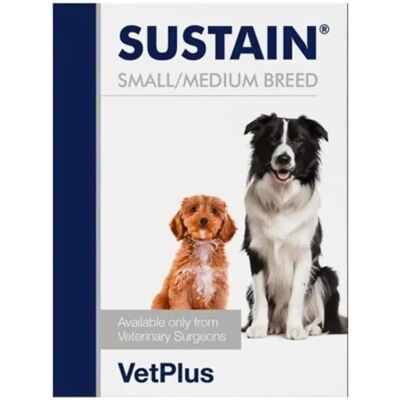 Vetplus Sustain Razas Pequeñas y Medianas - Suplemento para Mascotas Vetplus Sustain Razas Pequeñas y Medianas - Suplemento para Mascotas