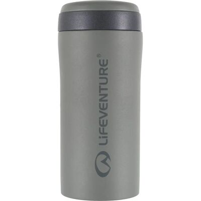 Lifeventure 300ml Thermal Mug - Matt Grey - Flasks Lifeventure 300ml Thermal Mug - Matt Grey - Flasks