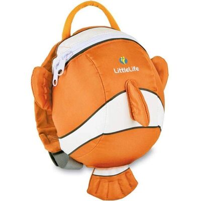 Sac à dos enfant LittleLife Poisson clown - Harnais de sécurité Sac à dos enfant LittleLife Poisson clown - Harnais de sécurité
