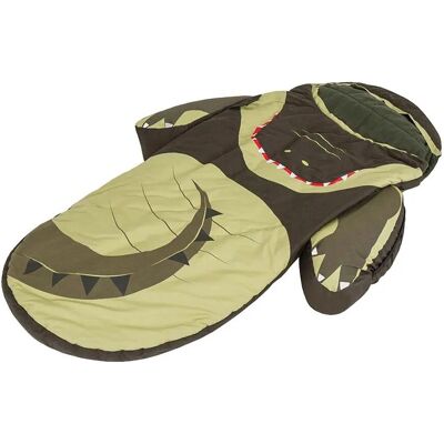 LITTLELIFE Crocodile Animal Snuggle Pod - Saco de dormir para viajes LITTLELIFE Crocodile Animal Snuggle Pod - Saco de dormir para viajes