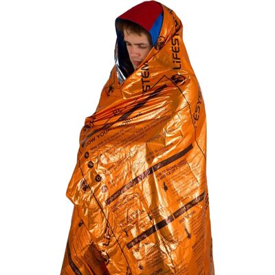 Lifesystems Heatshield Thermal Blanket - Emergency Reusable Body Cover Lifesystems Heatshield Thermal Blanket - Emergency Reusable Body Cover