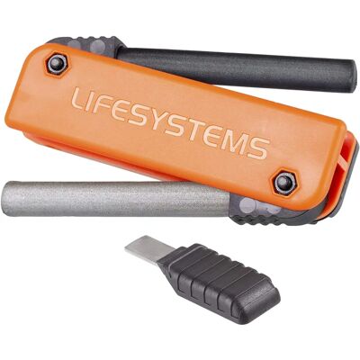 Lifesystems Dobbelt-Action Firestarter - Magnesium Ferrocerium Stang Kompakt Lifesystems Dobbelt-Action Firestarter - Magnesium Ferrocerium Stang Kompakt