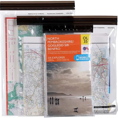 Lifeventure Dristore Maps Loctop Bags - Vanntette kartomslag Lifeventure Dristore Maps Loctop Bags - Vanntette kartomslag