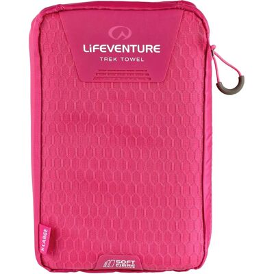 Serviette de voyage Lifeventure Advance Trek - Rose, Extra Large, Unisexe - Publicité Serviette de voyage Lifeventure Advance Trek - Rose, Extra Large, Unisexe - Publicité