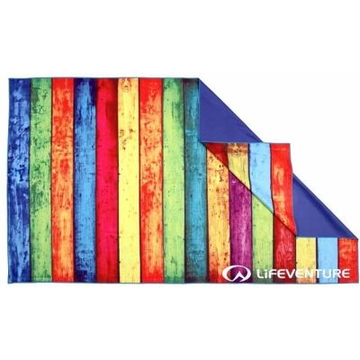 Lifeventure Recyceltes SoftFibre Trek Handtuch - Streifenmuster - Reisetuch Lifeventure Recyceltes SoftFibre Trek Handtuch - Streifenmuster - Reisetuch