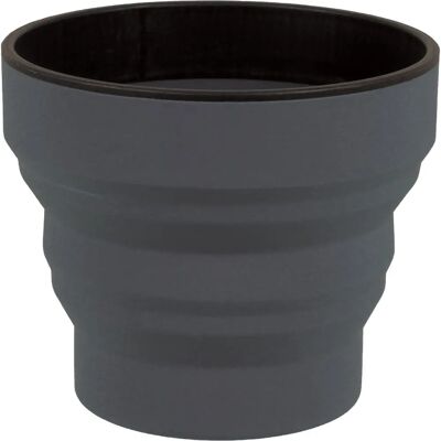 Tasse en silicone pliable Lifeventure Ellipse Flexi - Graphite Tasse en silicone pliable Lifeventure Ellipse Flexi - Graphite