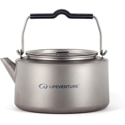 Lifeventure Titanium Wasserkocher - Grau - 1000ml - Camping Lifeventure Titanium Wasserkocher - Grau - 1000ml - Camping