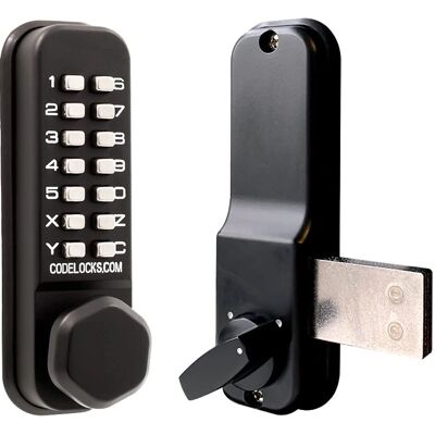 Aldridge - L31901 - Cl0200 Surface Deadbolt Marine - Black Aldridge - L31901 - Cl0200 Surface Deadbolt Marine - Black