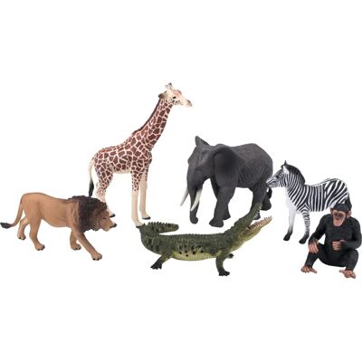 Mojo Wildlife Wild Animals Safari Playset - Playset Mojo Wildlife Wild Animals Safari Playset - Playset