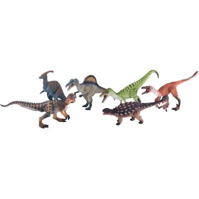 Mojo Prehistorie Dinosaurussen Speelset - 6-delige Multikleur Mojo Prehistorie Dinosaurussen Speelset - 6-delige Multikleur